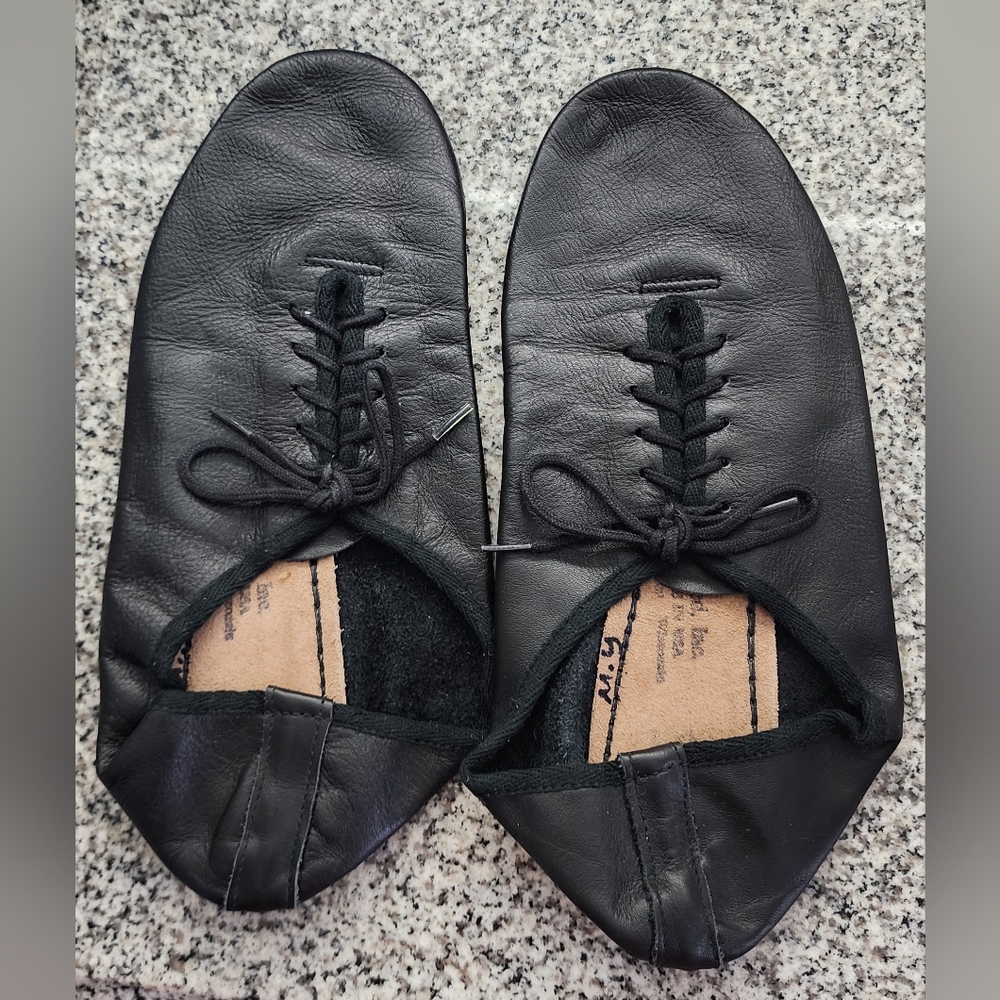 A Pied Inc Black Jazz Dance Shoes Size 8